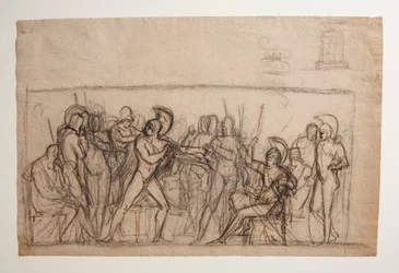 Agamemnons Kampf mit Achilles